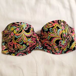 Victoria Secret DD strapless swim top